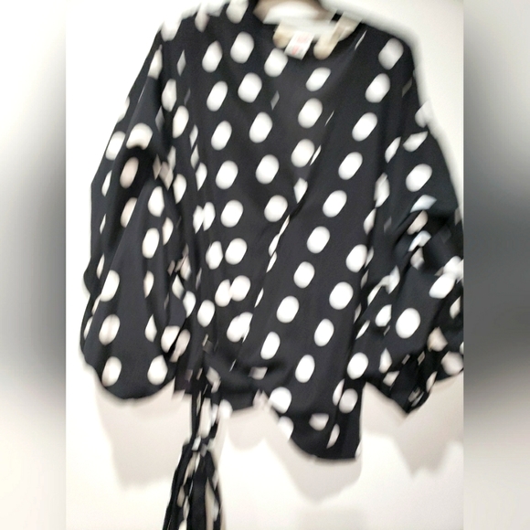 💲🖐🏾/☀️🏖Black Fashionable shorts & Polka Dot top 3X - Picture 7 of 9